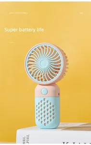 2024 Bán Buôn Tùy Chỉnh Pin Điện Powered Mini Nhỏ Cầm Tay Người Hâm Mộ USB Có Thể Sạc Lại Cầm Tay Mini Fan - Product Image 6
