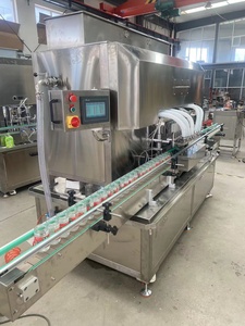 Ligne de production automatique multi-têtes pour sauces, système de bouchage et d'étiquetage pour une productivité élevée, huile, miel, pâte de chili, vinaigrette - Product Image 4