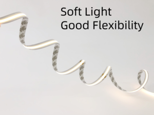 Tira de LED COB Lineal Personalizada de 12/24V y 320 LED, para Exteriores, IP20/Resistente al Agua, Luz Blanca Cálida/Fría, Flexible, Uniforme - Product Image 4