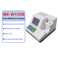 Analyseur de teneur en eau par titration Karl Fischer, testeur automatique de l'humidité des traces d'huile ME-W105B, humidimètre pour huile, prix