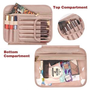 Premium Quality Luxury Leather Hanging Make up Cosmetic <b>Bag</b> - Product Image 4