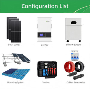 Kit Distributeur Solaire Hors Réseau 5kW Growatt <span class=keywords><strong>SPF5000ES</strong></span> Panneaux 630W Batterie Murale 10kWh Un Seul SKU Marge Rapide Stock Facile - Product Image 2