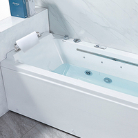 Oreiller de bain complet du corps-Oreiller de baignoire extra long pour spa pour un soutien complet de la tête, du cou et du dos