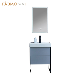 Moderno gabinete de baño impermeable europeo mdf montaje en pared puerta corredera armario espejo de baño de madera con <span class=keywords><strong>fregader</strong></span> - Product Image 1