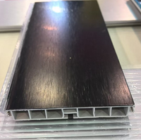 Plinthe de cuisine en PVC et aluminium, protection inférieure en plastique étanche pour meuble