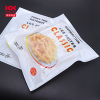 Emballage Impression Sacs en plastique Sac pour aliments surgelés Pochette pour cornue Emballage d'aliments surgelés pour boulettes frites Sac pour congélateur