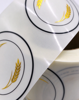 Autocollant adhésif personnalisé avec votre logo, autocollant en papier imperméable pour flacon cosmétique