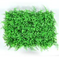 Simulation Haie À Feuilles Persistantes Panneaux En Plastique Mur De Feuillage Artificiel