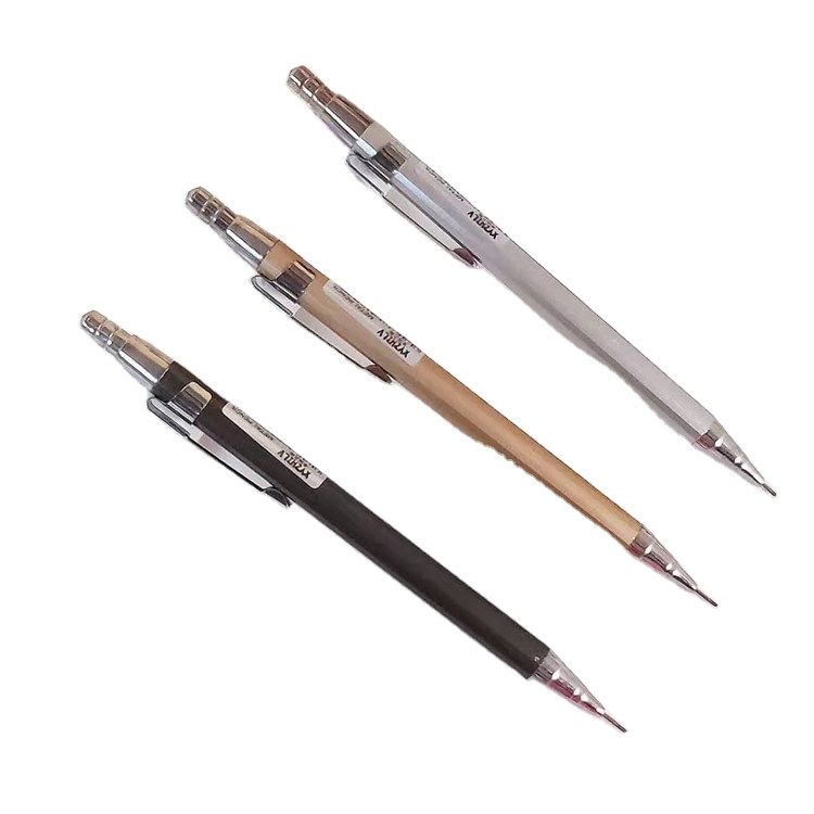 Изготовленный на заказ логотип Lapices причудливые миниатюрные механические карандаши металлический 0,5 0,7 набор