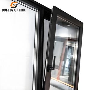 GS อลูมิเนียมงานหนักและหน้าต่างเอียงพร้อมกรอบเสริม - Product Image 1