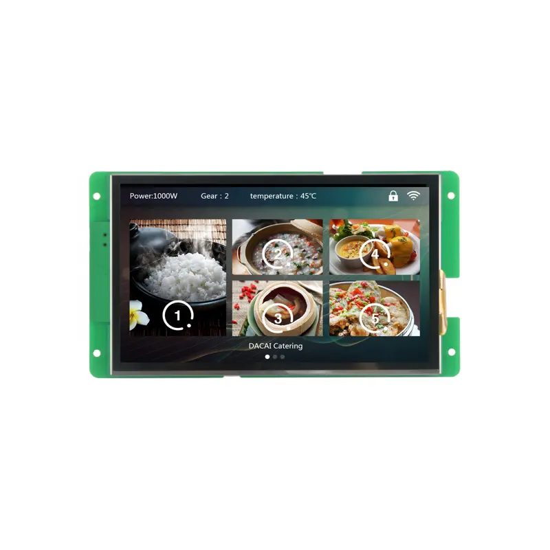DACAI UART LCD-MODUL angepasstes kleines Touchscreen-LCD-Display 7 Zoll 800x480 Punkte kapazitives Touch panel TFT LCD