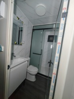 Maison conteneur de 20 pieds, 3 chambres, 1 salle de bain, luxe, installation facile, extensible, pour kits de maisons préfabriquées, serres et mini-maisons.