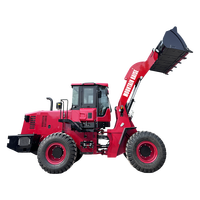 MOUNTAIN RAISE Nouveau Design Mini chargeuse sur pneus frontale MR936 3 tonnes chargeuse sur pneus articulée Petite chargeuse hydraulique compacte Radlader