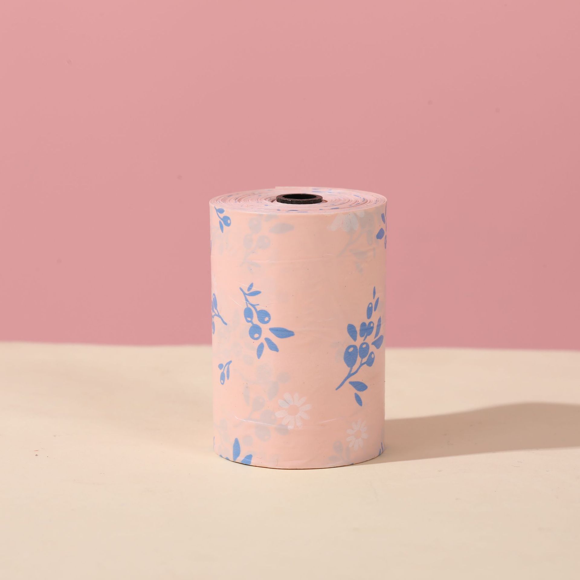 Foundation with small blue flowers [2.0mm silk, 20 rolls]