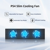 Podobe-ventilateur refroidisseur Intelligent, 3 ventilateurs, pour Console PlayStation PS4, Slim