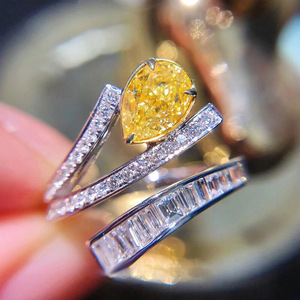 Anello Aperto a Goccia per Dito Indice da Donna - Product Image 2