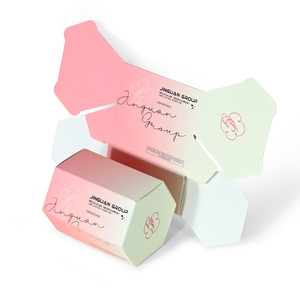 Caja de Envío Corrugada de Colores al por Mayor, Rosa, Verde Azulado, Verde Salvia, Crema, Laminación Mate, Forro de Esponja, Ecológica y Reciclable - Product Image 1