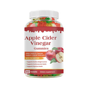 Supplément de vinaigre de cidre de pomme OEM pour adulte ventre plat amincissant soutient la santé digestive vitamines bonbons gommeux de poids - Product Image 5