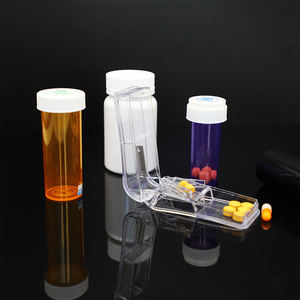 Botella de plástico de HDPE OEM con tapa CRC para Cápsula de píldora médica caja de plástico biodegradable de vitamina farmacéutica - Product Image 4