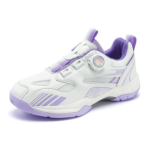 Chaussures de badminton et de pickleball professionnelles en gros OEM/ODM, respirantes, avec boucle automatique et semelle non-marquante - Product Image 6