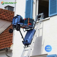 Plate-forme élévatrice électronique mobile à panneaux solaires photovoltaïques à vendre équipement de levage élévateur à échelle