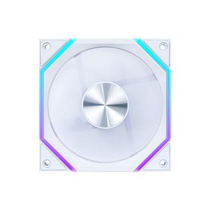 Ventilateur de boîtier PC ASIAHORSE Nyota <span class=keywords><strong>Aura</strong></span> Sync Blanc 120 mm ARGB PWM Radiateur 4 broches ABS Hydro Bearing Faible Bruit Ventilateur de refroidissement pour ordinateur - Product Image 1