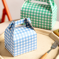 Boîte à pâtisserie carrée de haute qualité, recyclable, légère, en carton gaufré, pour gâteaux, de qualité alimentaire, fournisseur chinois