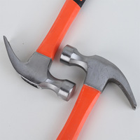 Vente directe usine – Marteau à clous rond à manche en bois, très populaire, en corne de mouton, OEM DIY, diamètre de la face de 3 cm, longueur de 33 cm, poignée simple