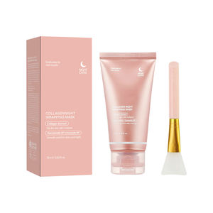 Masker Kolagen OEM Masker Wajah Malam Hari Pengencang Kulit Anti Penuaan Melembapkan Semalaman Masker Wajah Peel Off untuk Tidur - Product Image 1
