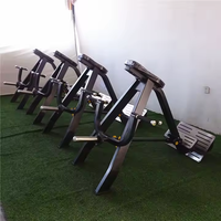 Alat Fitness Komersial Mesin Dayung Latihan Kekuatan Otot Tipe T dari Baja untuk Latihan Lengan