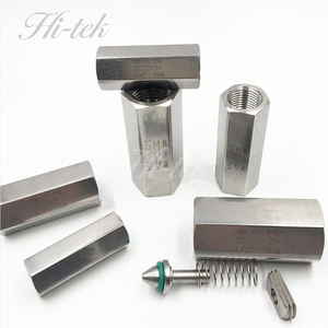 1/2Inch Nữ Chủ Đề In-line Kiểm Tra Van, SS304 Thép Không Gỉ Một-chiều Đầy Đủ Cổng Van Không trở lại - Product Image 2