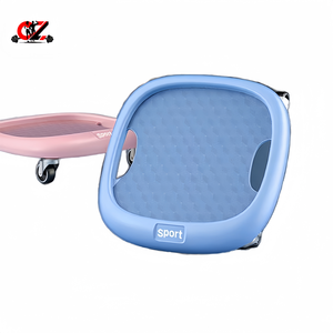 CZFIT Disque de Glisse Multifonctionnel à 4 Roues pour Muscles Abdominaux, Dispositif de Fitness Premium, Sport et Divertissement - Product Image 1