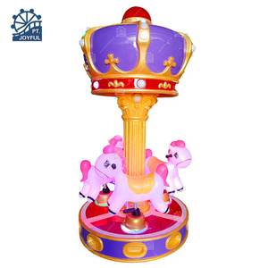 Carrusel comercial para niños al por mayor de fábrica con música Led Juegos que funcionan con monedas Merry Go Round Shopping Mall Outdoor Indoor - Product Image 3