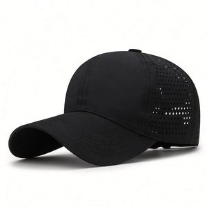 Oem Manufacturer Logo Men 6 Panel Laser Cut Hole Waterproof <b>Baseball</b> <b>Cap</b> Dad Gorras Outdoor Quick Dry <b>Baseball</b> <b>Cap</b> - Product Image 6