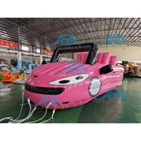 Usine OEM roadster gonflable étanche à l'air voiture de sport véhicule remorquable sports nautiques bateau remorquable