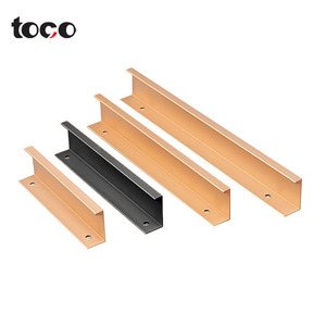 Toco meubles en aluminium L bord <span class=keywords><strong>de</strong></span> l'<span class=keywords><strong>armoire</strong></span> profils <span class=keywords><strong>de</strong></span> cuisine <span class=keywords><strong>armoire</strong></span> <span class=keywords><strong>salle</strong></span> <span class=keywords><strong>de</strong></span> bains porte principale plaque longue <span class=keywords><strong>poignée</strong></span> <span class=keywords><strong>de</strong></span> porte - Product Image 3