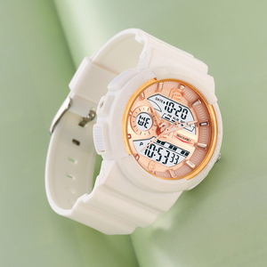 Montres analogiques-digitales chronographes étanches pour femmes SKMEI 2477, montres de sport multifonctionnelles pour femmes - Product Image 2