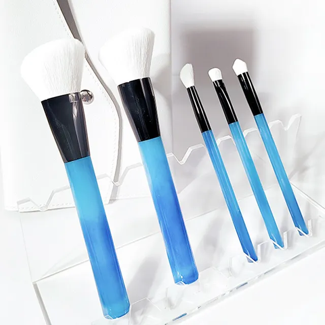 New Arrival Private Label Wholesale Cosmetic Brush Set 6pcs Creative Makeup Tools