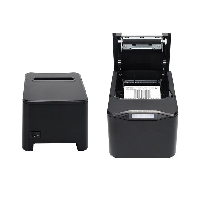 3inch 80mm Thermal Printer  USB or USB and LAN Connect Interface Receipt Printer for POS