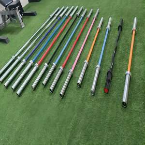 Olympic <b>Weightlifting</b> Barbell 20kg 2.2m Steel Straight Rod For Squats Bench Press Gym Use - Product Image 3