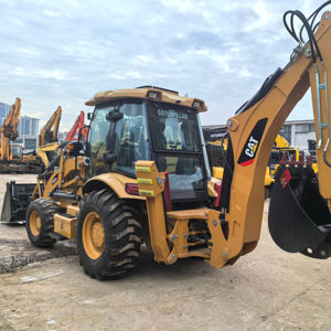 Retroexcavadora usada CAT 430F2 Caterpillar, cargadora frontal CAT430F CAT420, retroexcavadora Tractor, excavadora Retroexcavadora 4x4 de segunda mano - Product Image 1