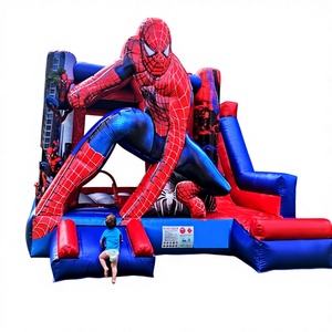 Commerciale Spiderman gonfiabile buttafuori <span class=keywords><strong>casa</strong></span> di rimbalzo per adulti e bambini castello gonfiabile parco divertimenti - Product Image 1