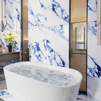 Carrelage aspect marbre émaillé 600x1200mm Porcelaine de luxe Carrelage aspect marbre Salon Salle de bain Carrelage mural Dalle