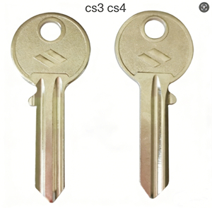 Llaves de Latón CS3 CS4 para Puertas, Suministros para Cerrajeros, Llaves Duplicadas para Sudamérica - Product Image 1