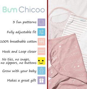 Offre Spéciale mignon super confortable mousseline bras réglables emmaillotage pour bébé couvertures - Product Image 6