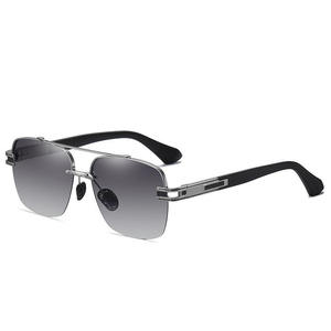 Nuevas <span class=keywords><strong>gafas</strong></span> de sol informales de alta calidad para hombre, <span class=keywords><strong>gafas</strong></span> de sol polarizadas para hombre, montura grande a la moda gradualmente - Product Image 6