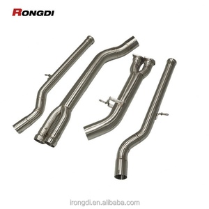 Tubo de Escape de Alto Flujo de Acero Inoxidable 304 de Alto Rendimiento para BMW M3 M4 F80 F82 S58 - Product Image 1