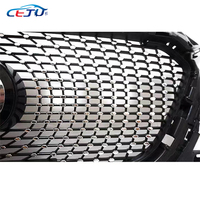 Kits de carrosserie en ABS argenté avec grilles de pare-chocs avant en maille pour Mazda 3 Axela Berline et Hayon BM BN BY 2014-2018