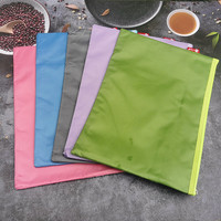 Carpeta de archivos con múltiples compartimentos, estilo cuadrícula, tamaño A4, con cremallera de tres capas, bolsa para documentos de estudiantes, soporte para pruebas de estudiantes, almacenamiento