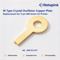Plaque en cuivre pour oscillateur à cristal de type W Ratopink WB-PL1471, remplacement pour imprimante CIJ série V-jet 400